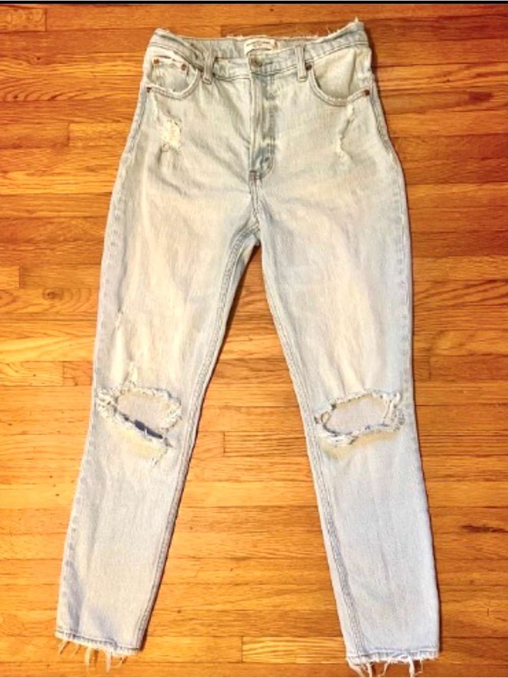 Abercrombie and Fitch Skinny High Rise Jeans Size 26L